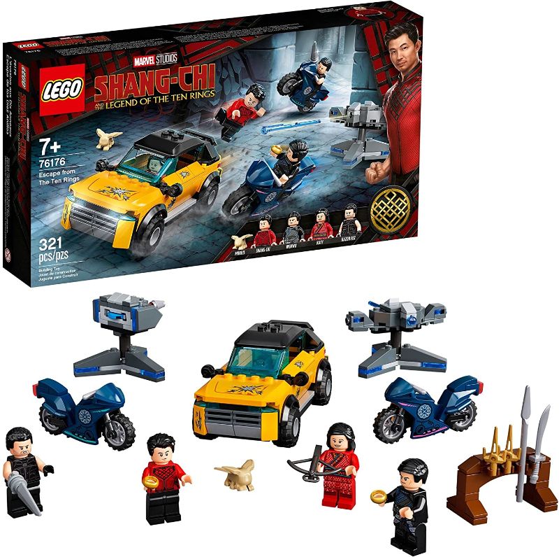 Photo 1 of LEGO Marvel Shang-Chi Escape from The Ten Rings 76176 Building Kit (321 Pieces)
