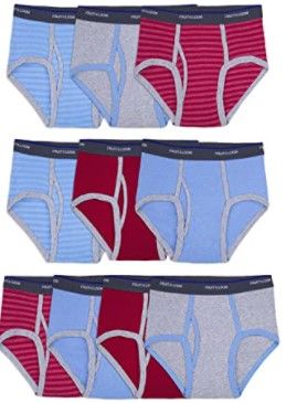 Photo 1 of Fruit of the Loom Boys' Tag Free Cotton Briefs
med 