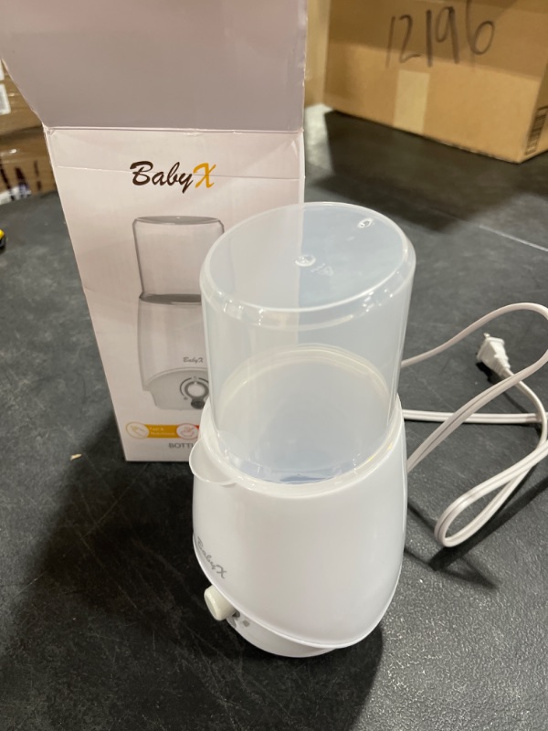 Photo 2 of BabyX Fast Bottle Warmer For Breastmilk, Infant Formula, Baby Food Heater Quickly Warm and Sterilizer, Sanitize Pacifiers and Fits Most Bottle Size