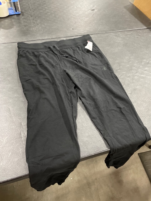 Photo 2 of Champion Women's Jersey Joggers (xl)
