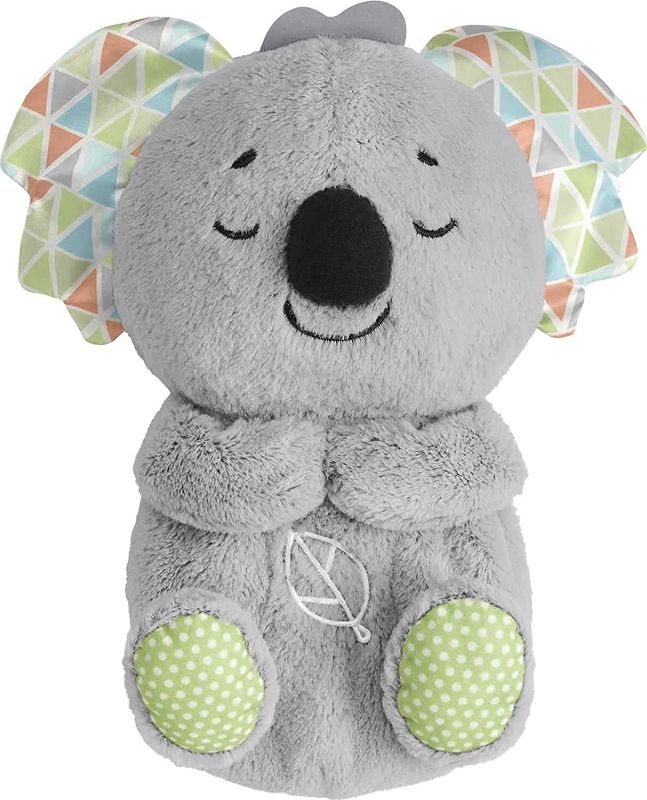 Photo 1 of Fisher-Price Soothe 'n Snuggle Koala, Musical Plush Baby Toy with Realistic Breathing Motion, Multicolor
