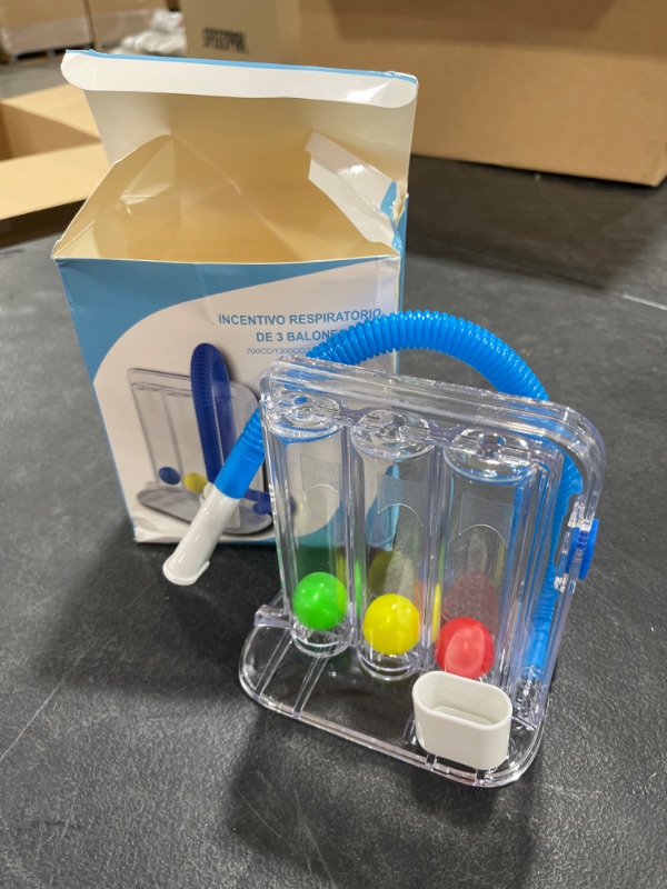 Photo 2 of 3 ball incentive spirometer