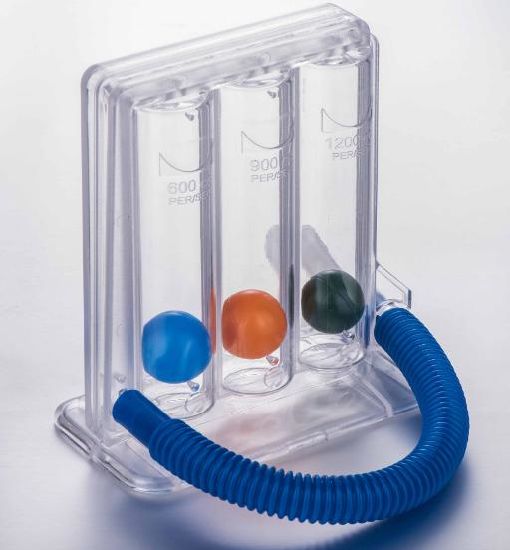 Photo 1 of 3 ball incentive spirometer