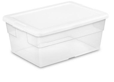 Photo 1 of 1644 – 16 Qt. Storage Box
