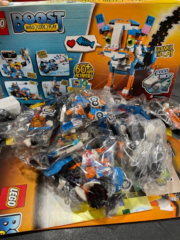 Photo 1 of LEGO Boost Creative Toolbox 17101 Fun Robot Building Set and Educational Coding Kit for Kids, Award-Winning STEM Learning Toy (847 Pieces)
