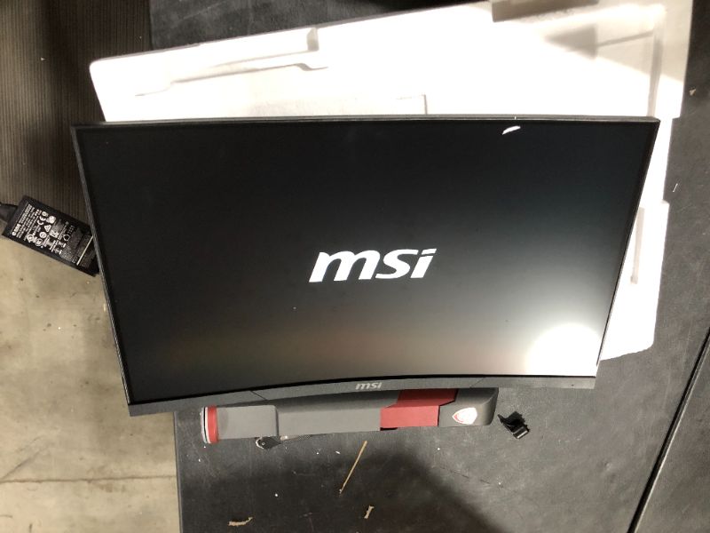 Photo 2 of MSI Full HD Non-Glare 1ms 1920 x 1080 165Hz Refresh Rate USB/DP/HDMI FreeSync 24”Gaming Curved Monitor (Optix MAG240CR)