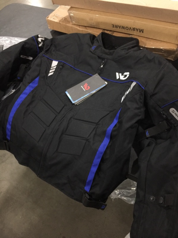 Photo 1 of WD Motorsports II Motorcycle Jacket Mens, Dual Sports Dirt Bike Riding Gear, CE Armored Waterproof Jackets, Enduro, Reflective, Weatherproof Biker Jackets (XXL)