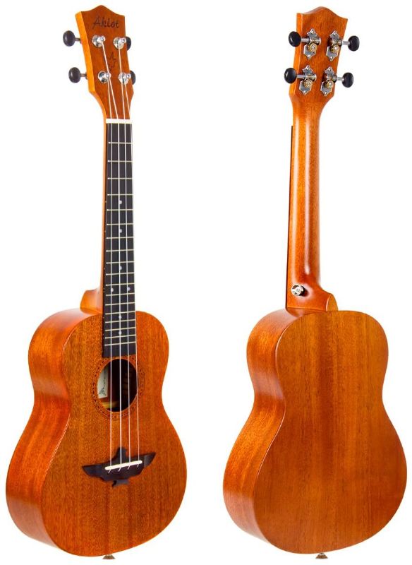 Photo 1 of AKLOT Concert Ukulele, Ukelele Solid Mahogany 23 inch for Beginners