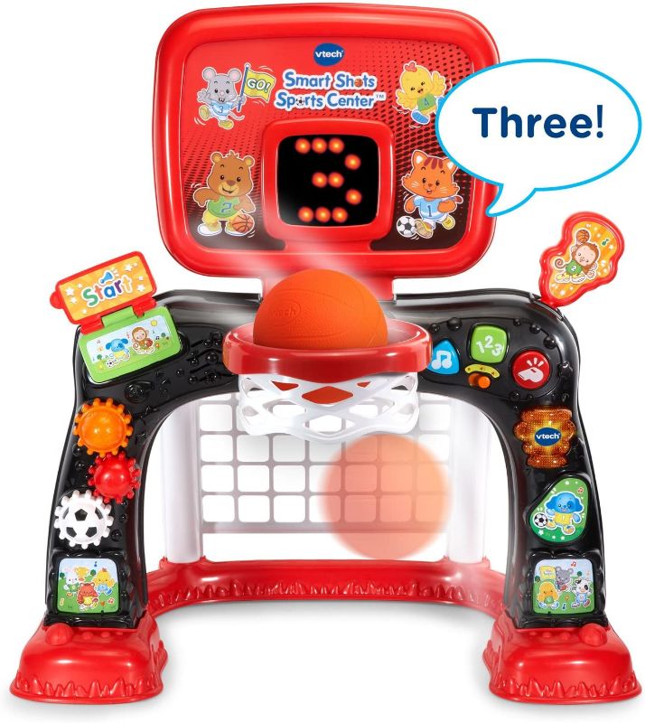 Photo 1 of VTech Smart Shots Sports Center Amazon Exclusive (Frustration Free Packaging), Red
