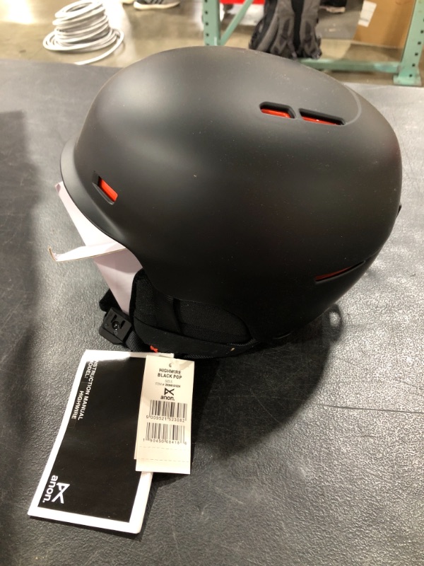 Photo 2 of Anon Men's Highwire Durable Ski/Snowboard Helmet with Brim. PHOTO FOR REFERENCE, MAY VARY SLIGHTLY.
