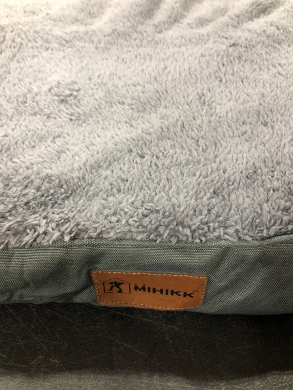 Photo 3 of 20 X 30 INCH PET BED, DARK GREY. PRIOR USE.