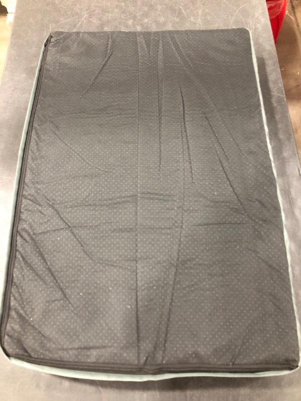 Photo 2 of 20 X 30 INCH PET BED, DARK GREY. PRIOR USE.