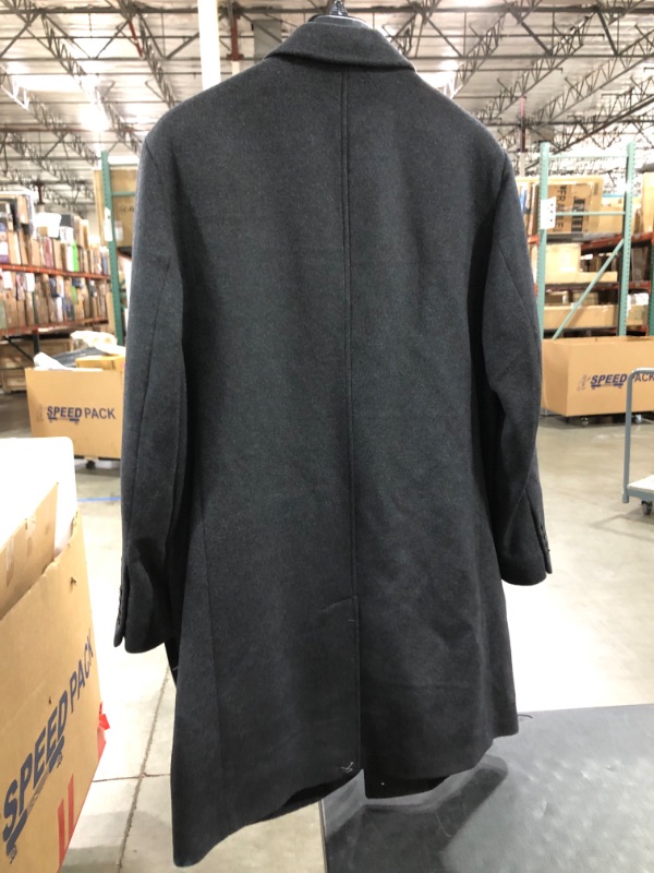 Photo 4 of LONDON FOG mens Signature Wool Blend Top Coat. SIZE 46R.
