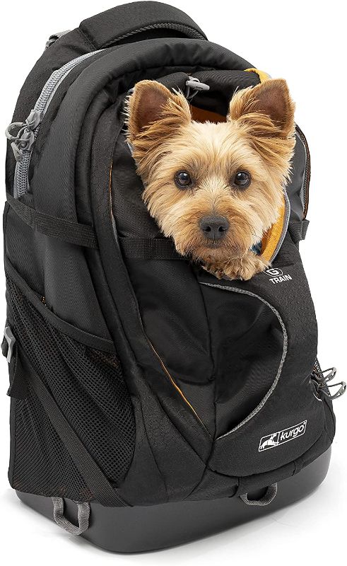 Photo 1 of Kurgo Dog Carrier Backpack for Small Pets - Dogs & Cats - TSA Airline Approved - Cat Hiking or Travel - Waterproof Bottom - G-Train and Nomad Carrier
RED. PRIOR USE. PHOTO  FOR REFERENCE.