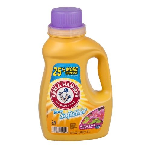 Photo 1 of Arm & Hammer Liquid Laundry Dual He, Orchard Bloom, 50 Fluid Ounce
