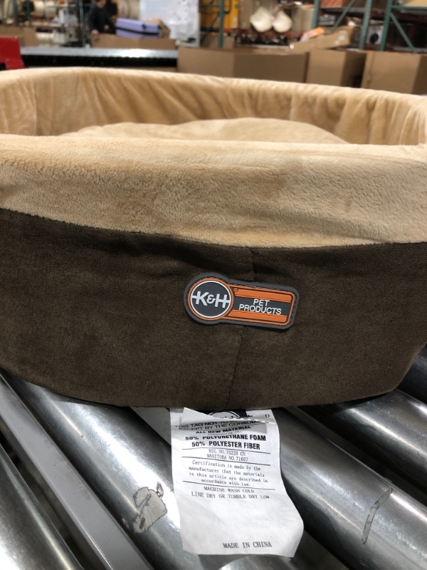 Photo 2 of Brown- Small round dog bed