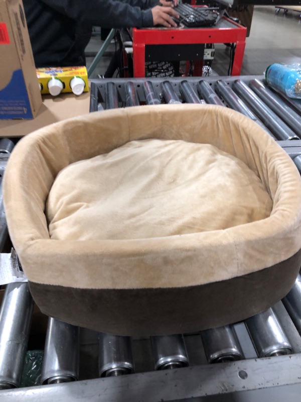 Photo 1 of Brown- Small round dog bed