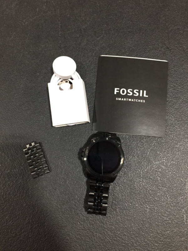 Photo 2 of Fossil Gen 5E Smartwatch - Black Stainless Steel