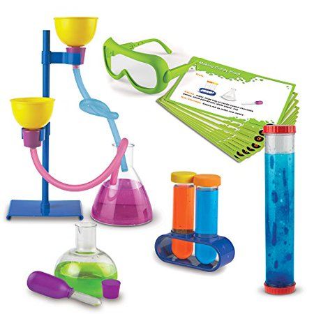 Photo 1 of Learning Resouces Primary Science Learning Lab Set, Multicolor