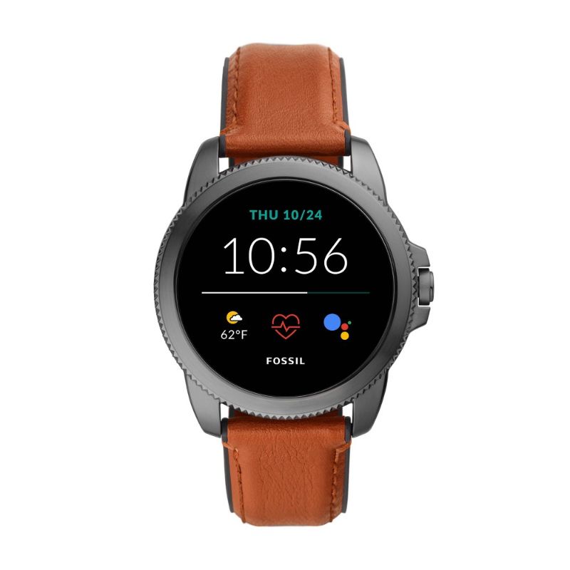 Photo 1 of Fossil Gen 5E Smartwatch - Brown Leather