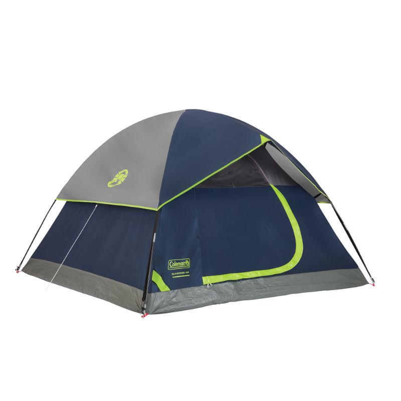 Photo 1 of Coleman Sundome 4-Person Camping Tent, 1 Room, Blue