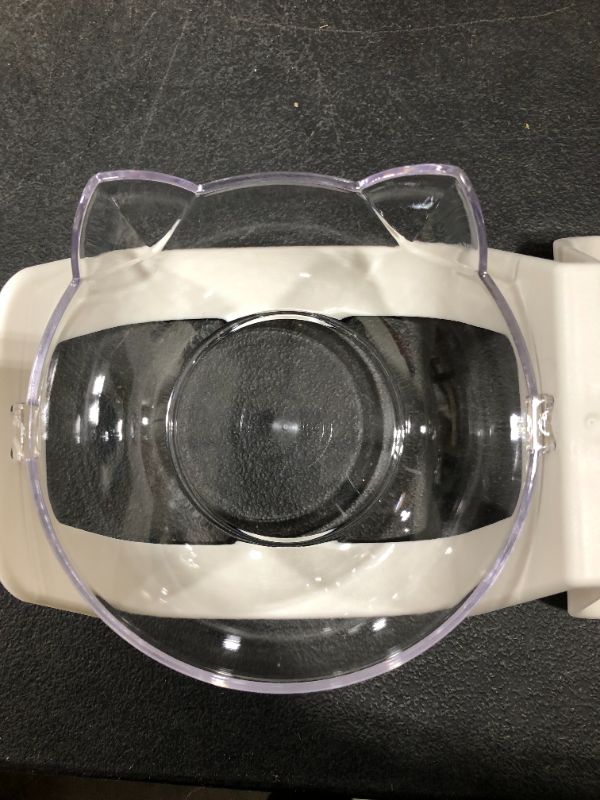 Photo 3 of Ameifu 18°Tilted Platform Cat Bowls Anti-spill Adjustable Pet Food Water Bowl for Cats and Small Dogs Durable