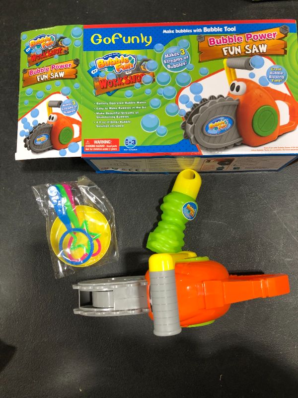 Photo 3 of Kids Outdoor Bubble Gun for Kids and Toddlers, 500 Bubbles per Minute.