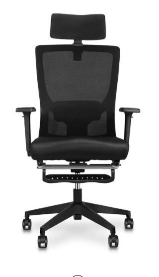 Photo 1 of VANSPACE Ergonomic Office Chair High Back Reclining Mesh Chair with Footrest and Lumbar Support, Computer Task Chair Home Office Desk Chair with Adjustable Armrest Wide Cushion, DC08