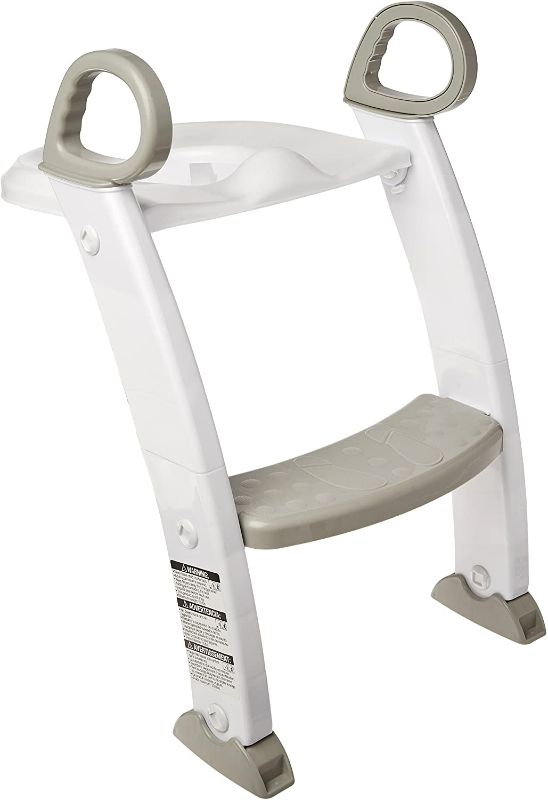 Photo 1 of Potty with Ladder, White/Gray, On
