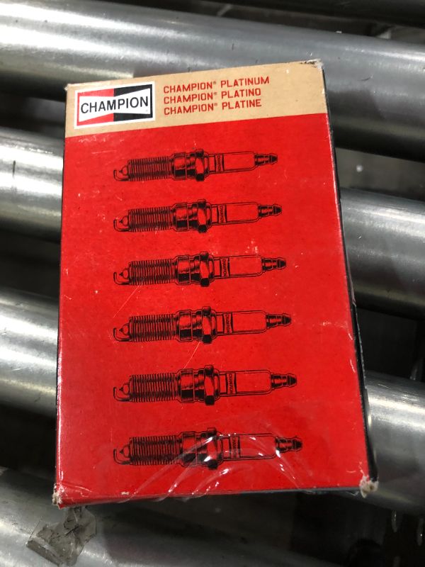 Photo 2 of 6 PACK Champion Spark Plugs Platinum Power #3034 RC12PEC5
