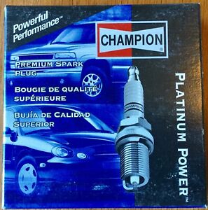 Photo 1 of 6 PACK Champion Spark Plugs Platinum Power #3034 RC12PEC5
