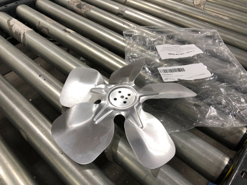 Photo 2 of Beverage Air 405-066B Fan Blade, Condenser, Aluminum, 10" Diameter
