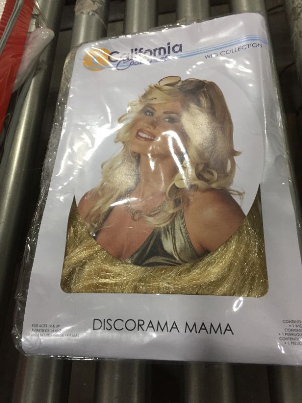 Photo 2 of California Costumes Disco Mama Wig
