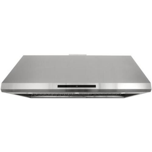 Photo 1 of BROAN NuTone BCDF130SS Glacier Convertible Range Hood Light Exhaust Fan for Under Cabinet, Stainless Steel
