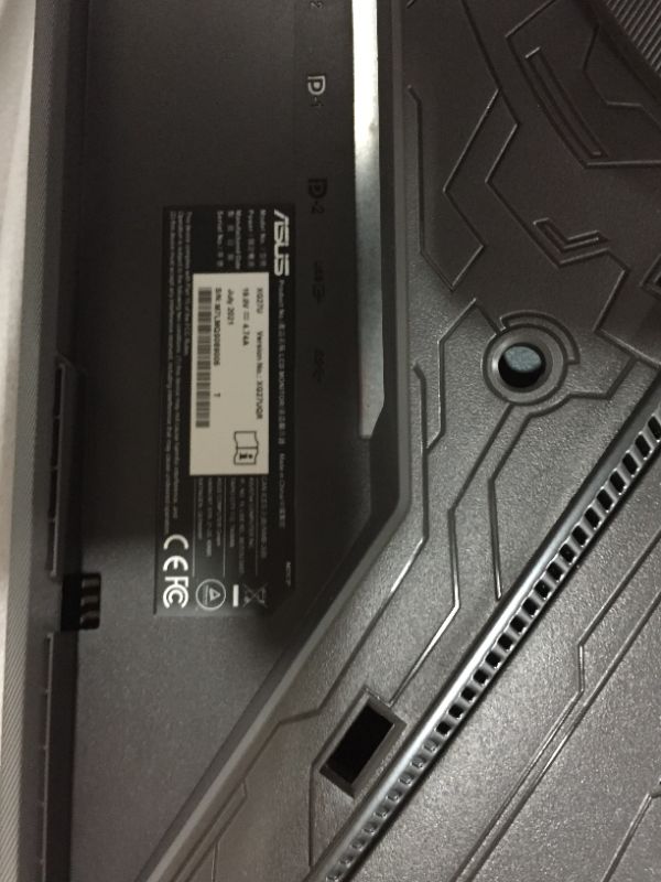 Photo 4 of ASUS ROG Strix 27” 4K HDR 144Hz DSC Gaming Monitor (XG27UQR) - UHD (3840 x 2160), IPS, 1ms, Extreme Low Motion Blur, DisplayHDR 400, DCI-P3 90%, G-SYNC Compatible, Eye Care, DisplayPort, HDMI, USB 3.0
