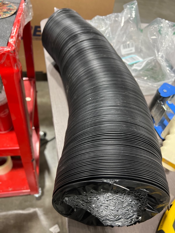 Photo 2 of Air Duct, Black Flexible Ducting HVAC Ventilation Air Hose