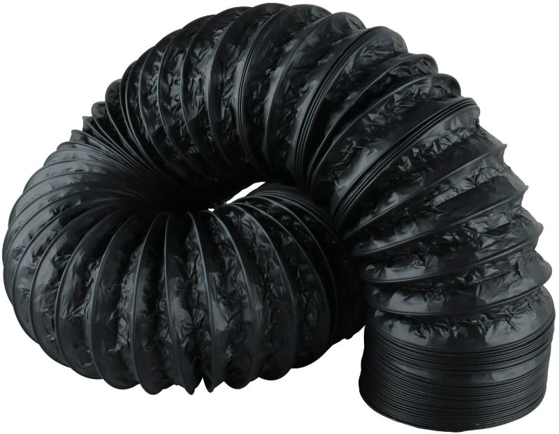 Photo 1 of Air Duct, Black Flexible Ducting HVAC Ventilation Air Hose