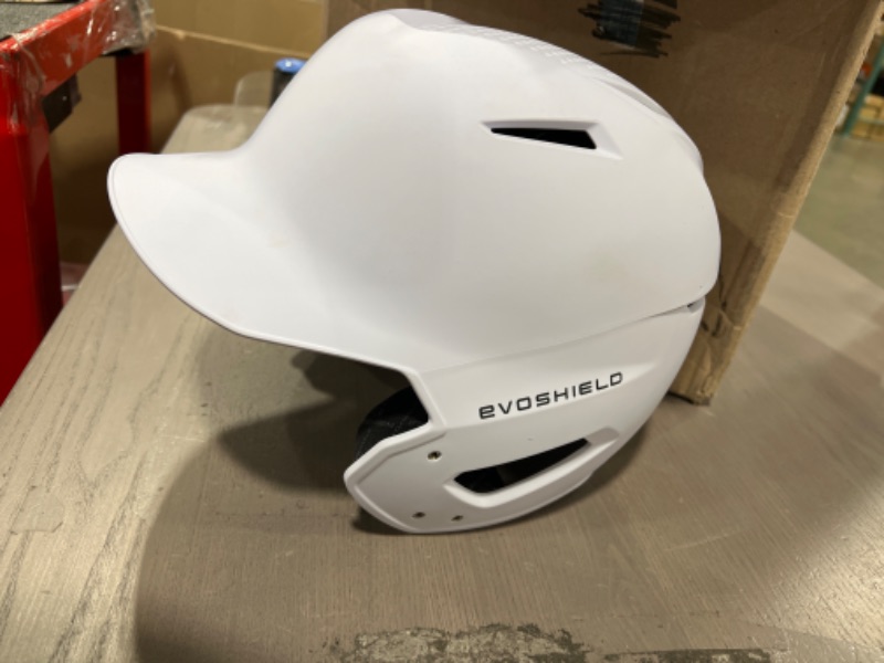 Photo 2 of EvoShield XVT Batting Helmet, White - Large/X-Large
