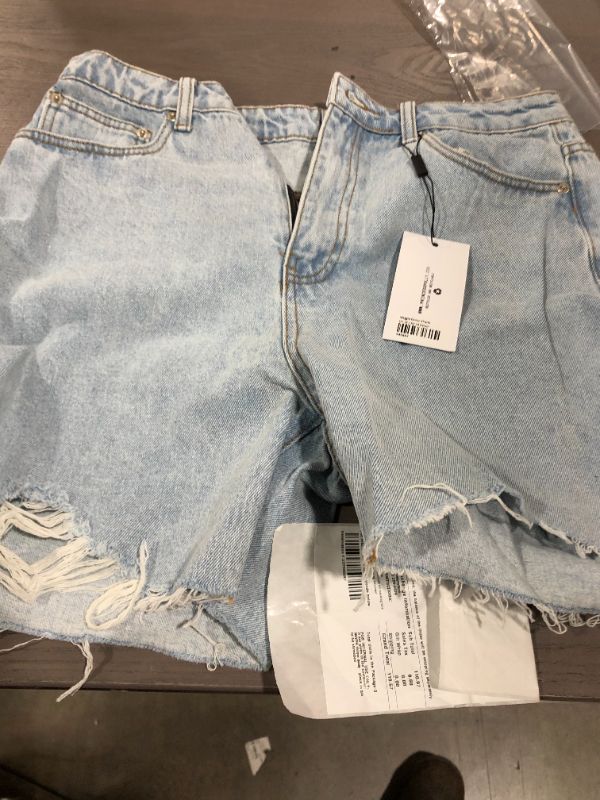 Photo 1 of Womens (L12) Light Blue Jean Shorts