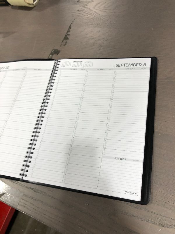 Photo 1 of 2021/22 Black Leather Planner