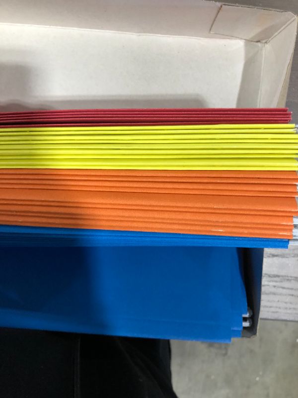 Photo 2 of 20pc Hanging Colored Folders