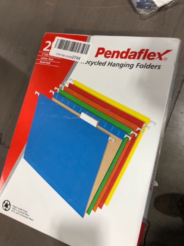 Photo 1 of 20pc Hanging Colored Folders