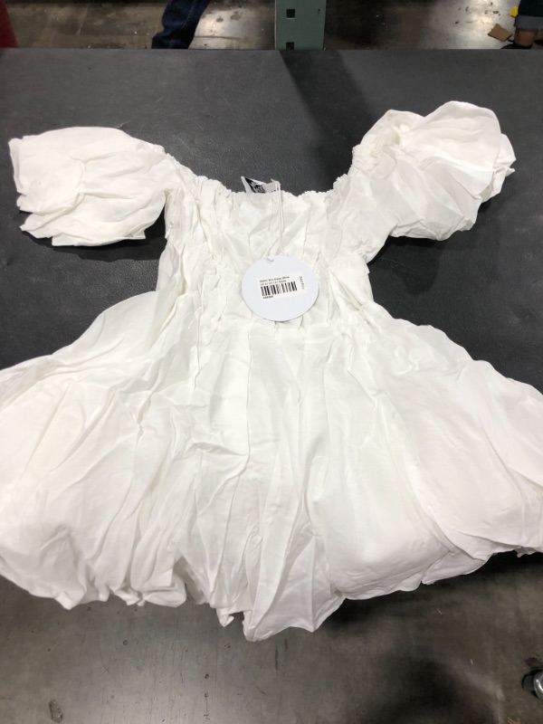 Photo 2 of princess polly mini dress white (size 8)