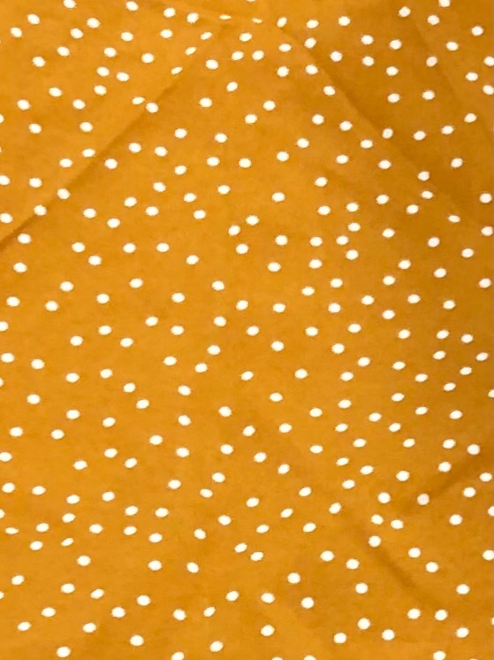 Photo 1 of womens yellow polka dot romper skirt (XL)