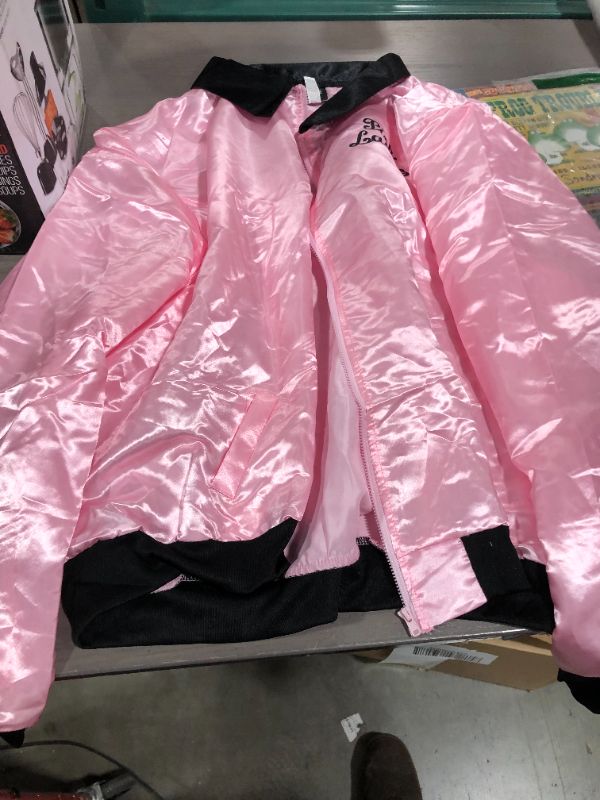 Photo 1 of 'Pink Ladies' GREASE Kids Dress Up (S) Bomber Jacket