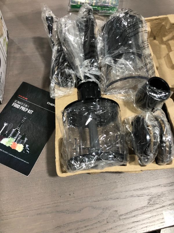Photo 1 of Chefman Immersion Blender & Electric Spiralizer/Vegetable Slicer 6-IN-1 Food Pre