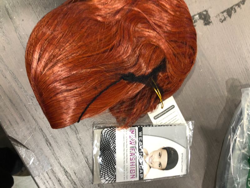 Photo 1 of 14" Ginger Red Weave w/ cap