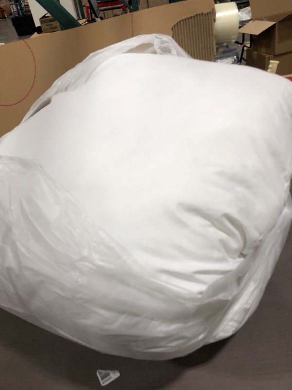 Photo 1 of 20in Square White Pillow 2pk