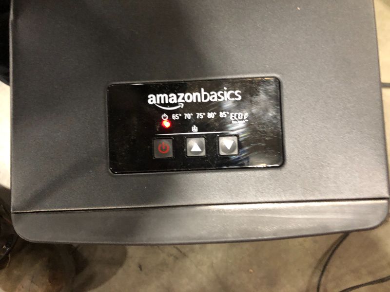 Photo 4 of AMAZONBASICS portable eco smart space Heater