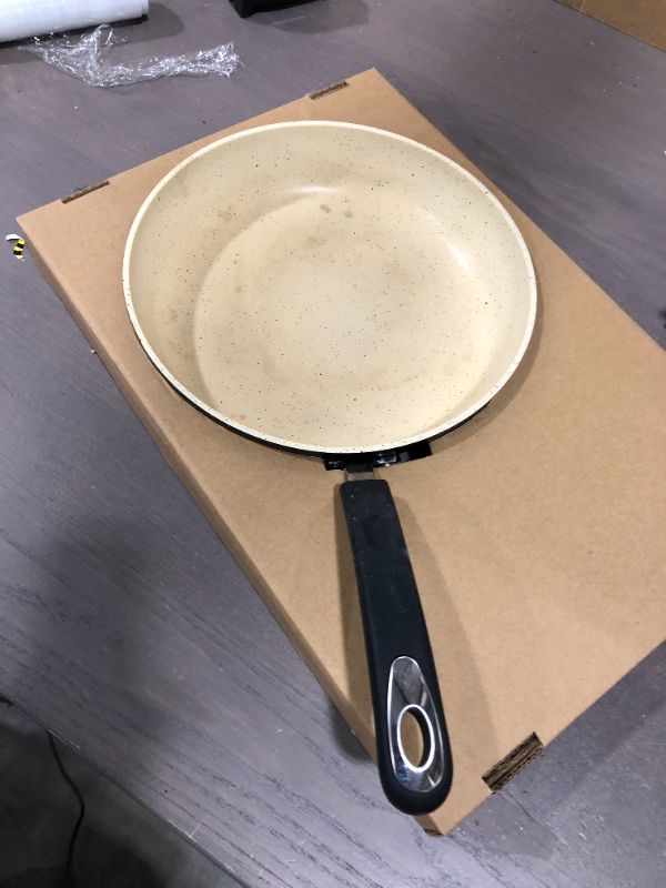 Photo 2 of 8" Stone Earth Frying Pan by Ozeri, with 100% APEO & PFOA-Free Stone-Derived Non-Stick Coating from Germany